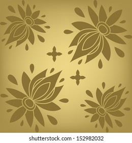 floral seamless pattern. texture can be used for all type textures, wallpaper, web page background. eps10 format vector illustration 