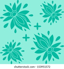 floral seamless pattern. texture can be used for all type textures, wallpaper, web page background. eps10 format vector illustration 