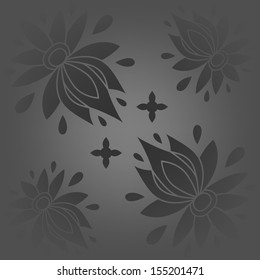 floral seamless pattern. texture can be used for all type textures, wallpaper, web page background. eps10 format vector illustration 
