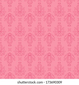 floral seamless pattern. texture can be used for all type textures, wallpaper, web page background. eps10 format vector illustration