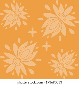 floral seamless pattern. texture can be used for all type textures, wallpaper, web page background. eps10 format vector illustration