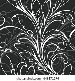 Floral seamless pattern. Texture for wrapping, paper, fabric, wallpaper.