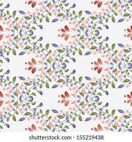 Floral seamless pattern that you can use in your own design work.