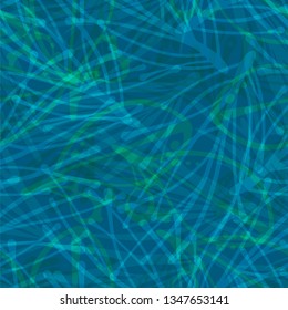 Floral seamless pattern with with transparent herbs.