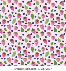 Floral seamless pattern in vector