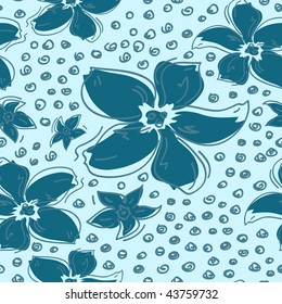Floral seamless pattern Vector