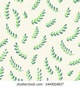 Floral seamless pattern. Vector abstract illustration. Endless background.