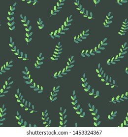 Floral seamless pattern. Vector abstract illustration. Endless background.