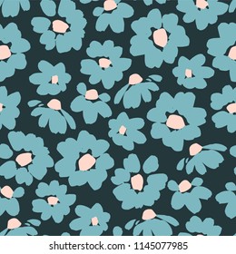Floral seamless pattern. Vector design for paper, cover, fabric, interior decor and other users