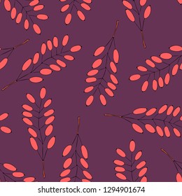 Floral seamless pattern. Vector design for paper, cover, fabric, interior decor