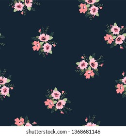 Floral seamless pattern. Vector design for paper, cover, fabric, interior decor and other users