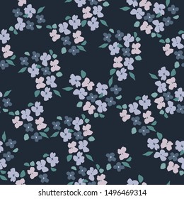 Floral seamless pattern. Vector design for paper, cover, fabric, interior decor and other users