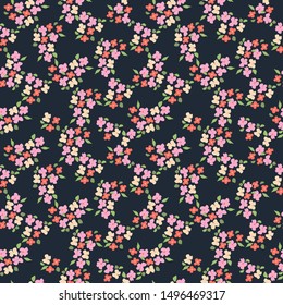 Floral seamless pattern. Vector design for paper, cover, fabric, interior decor and other users