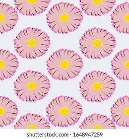 Floral seamless pattern.  Vector design for paper, cover, fabric, interior decor and other users