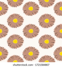 Floral seamless pattern.  Vector design for paper, cover, fabric, interior decor and other users