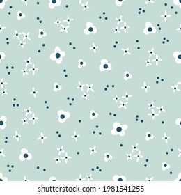 Diseño vectorial de patrón floral sin fisuras para el papel, la cubierta, la moda, el papel tapizado, la tela, la decoración interior y otros usuarios. EPS10 vectores.