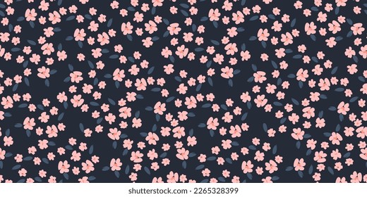 Floral seamless pattern. Vector design for paper, cover, fabric, interior decor and other use