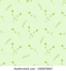Floral seamless pattern. Vector hand drawn texture. Romantic background for fabric, web pages, wedding invitations, save the date cards.