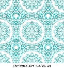 Floral seamless pattern. Vector illustration. Colored background for textile and fabrics, wallpaper, interior