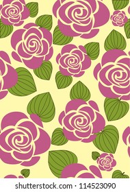 floral seamless pattern. vector illustration