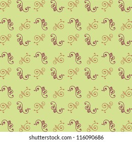 floral seamless pattern vector illustration