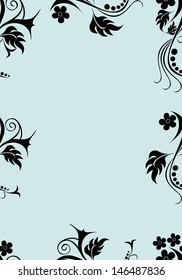 Floral seamless pattern. Vector illustration.