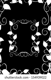 Floral seamless pattern. Vector illustration.
