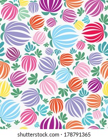 floral seamless pattern. vector illustration