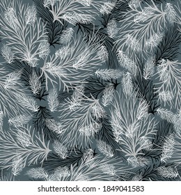 Floral seamless pattern. Vector illustration. Design for wrapping, card, print, fabric.