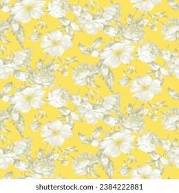 floral seamless pattern. Vector Illustration design