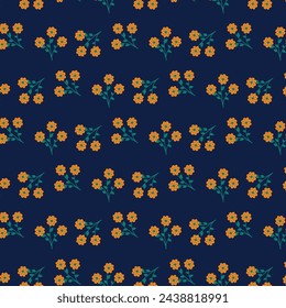 patrón sin costura floral, ilustración vectorial