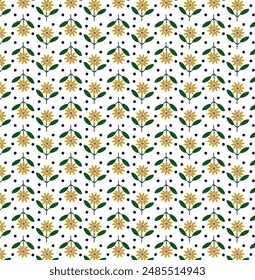 Floral seamless pattern vector illustration printable wall paper,wall art, card, Apparels, textile fabric print and more