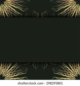 Floral seamless pattern. Vector illustration