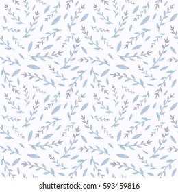 Floral seamless pattern. Vector illustration