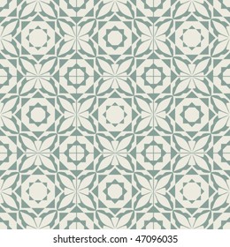 floral seamless pattern, vector repeating background