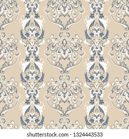 Floral seamless pattern  Vector wallpaper