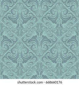 Patrón floral sin fisuras. Fondo vectorial vintage.
