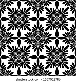 Floral seamless pattern. wallpaper, fabric, packaging, wrapping. Flower ornament. Vector background.