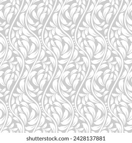 Floral seamless pattern. wallpaper, fabric, packaging, wrapping. Flower ornament. Vector background.