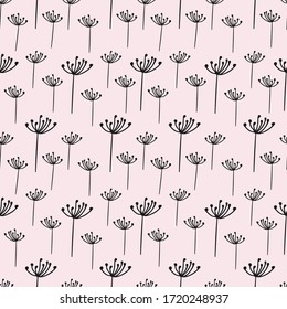 Blumennahtlose Muster für Tapeten, Geschenkgutschein, gut zum Drucken