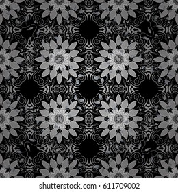 Floral seamless pattern with watercolor effect. Textile print for bed linen, jacket, package design, fabric and fashion concepts. Abstract vector seamless pattern flower design in colors.
