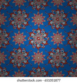 Floral seamless pattern with watercolor effect. Textile print for bed linen, jacket, package design, fabric and fashion. Abstract vector seamless pattern flower design in colors.