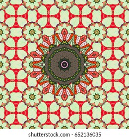 Floral seamless pattern with watercolor effect. Textile print for bed linen, jacket, package design, fabric and fashion concepts. Abstract vector seamless pattern flower design in pink colors.