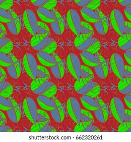 Floral seamless pattern with watercolor effect. Textile print for bed linen, jacket, package design, fabric and fashion concepts. 