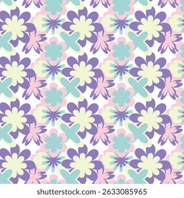 Floral seamless pattern.Beautiful flower collection of posters with roses, leaves, floral bouquets, flower compositions and notebook covers.
