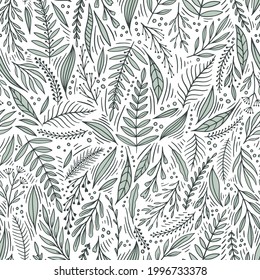 Floral seamless patterns. Vector design for paper, cover, fabric, interior decor