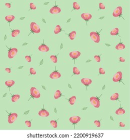 Floral seamless patterns. Vector design for paper, cover, fabric, interior decor and other users