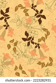 
Floral seamless patterns. vector design for paper, cover, fabric, interior decor and other users.
