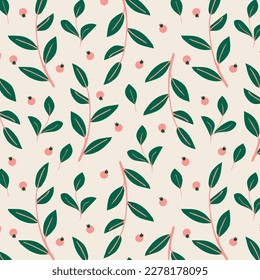 Floral seamless patterns. Vector design for paper, cover, fabric, interior decor and other users
