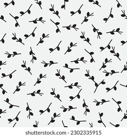 Blumenmuster nahtlos.Nahtlose Muster können für Bildschirmhintergründe, Muster, Seitenhintergründe, Oberflächentexturen verwendet werden.